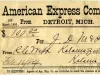 Envelope - American Express Company, 
Detroit, Michigan Office