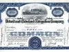 Certificate, Stock - Detroit and Cleveland Navigation Company