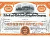 Certificate, Stock - Detroit and Cleveland Navigation Company