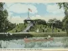 Postcard - Belle Isle Park - The Cedar Mound. Detroit, Mich.