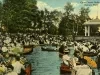 Postcard - Canal Scene, Belle Isle, Detroit, Mich.