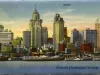 Post Folder - Souvenir Folder of Detroit, Michigan
