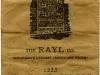 Bag - The Rayl Company 
(Hardware)
