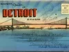 Post Folder - Souvenir Folder of Detroit Michigan