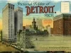 Post Folder - Pictorial Folder of Detroit, Mich.