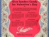 Menu - To My Valentine from Sanders