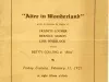 Program, Theater
