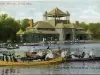 Postcard - Pavilion, Belle Isle, Detroit, Mich.