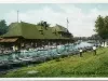 Postcard - Boat House, Belle Isle, Detroit, Mich.