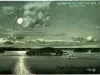 Postcard - Moonlight on the Lake near Belle Isle, Detroit, Mich.