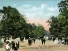 Postcard - Central Avenue, Belle Isle, Detroit, Mich.