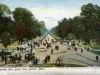 Postcard - Central Ave, Belle Isle, Detroit, Mich.