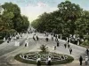 Postcard - Detroit, Mich., Central Avenue, Belle Isle Park.