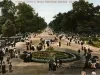 Postcard - Central Avenue, Belle Isle Park, Detroit, Mich.