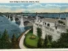Postcard - New Bridge to Belle Isle, Detroit, Mich.