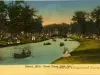 Postcard - Detroit, Mich. Canal Scene, Belle Isle.