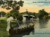 Postcard - Bridge, Belle Isle, Detroit, Mich.