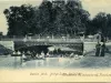 Postcard - Detroit, Mich. Bridge Scene, Belle Isle.