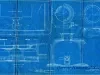 Blueprint - City of Highland Park Filtration Plant
Concrete Encasement for 16" C. I. Drain