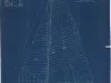 Blueprint - Sail Plan of a 55' x 12'-6" x 6'-1" Auxiliary Sloop