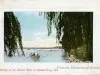 Postcard - Boating on the Detroit River at Amherstburg, Can.
