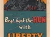 Poster - Beat back the HUN with Liberty Bonds