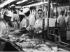Print, Photographic - Albanians at work in slaughterhouse