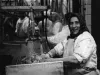 Print, Photographic - An Albanian woman working in a pig slaughterhouse