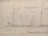 Drawing, Technical - Elevation Plan of Steamers 59 & 60 for
Flint & Pere Marquette Railroad Company