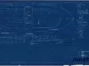 Blueprint - 40' Utility Boat,
Canopy Arrangement & Detail