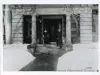 Print, Photographic - Henry and Clara Ford on the steps of their 66 Edison Ave. home
