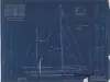 Blueprint - Josephine II, 
Revised Sail Plan for 1938,
Auxiliary Cruising Ketch
