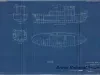 Blueprint - 40 Foot Steel Work Launch,
Structural Plan
