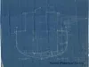 Blueprint - Steel Hull Screw Tug, Engineer, N.Y.,
for New York Harbor, N.Y.,
Midship Section