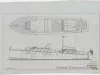 Drawing, Technical - Drawing #1, 55' Cruiser for Harrison Williams, 
Designed by Gar Wood, Algonac, Mich.