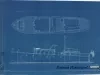 Blueprint - 50' Cruiser, Designed and Built for ----- by Gar Wood, Algonac, Mich.