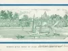 Print - Detroit River Front of Jones and Cass Farms in 1819