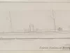 Drawing, Technical - S.S. Virginia,
Outboard Profile