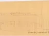 Blueprint - Grand Trunk Railway Company of Canada,
Great Western Division, Car Ferry Boat