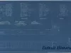 Blueprint - General Arrangement of Bulk Lake Freighter, Hull Nos. 287 and 288