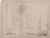 Drawing, Technical - Stern Frame & Rudder for Fire Boat
[Hull No. 75]