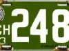 Plate, License