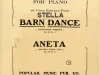 Music, Sheet - Barn Dance
Aneta