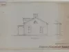 Drawing, Architectural - Quartermaster's Office, Fort Wayne, Michigan