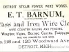 Card, Business - E. T. Barnum