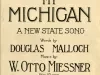 Music, Sheet - Michigan, My Michigan