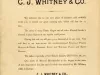 Music, Sheet - C.J. Whiney & Co.'s Grand Opening March