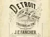Music, Sheet - The Detroit