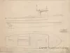 Blueprint - Preliminary Profile and Plan of a 25' x 8'-6" Work Boat
