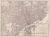 Map - New National Authentic Map of Detroit and Environs